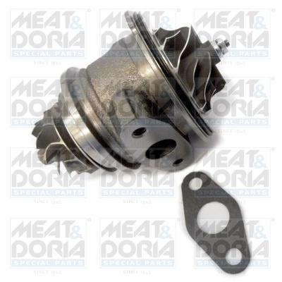 Core assembly, turbocharger
